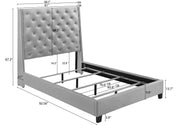 Crownmark Chantilly Bed - Black