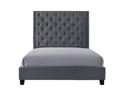 Crownmark Chantilly Bed - Grey