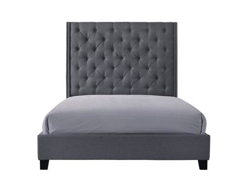 Crownmark Chantilly Bed - Grey