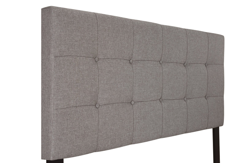Crownmark Florence Bed - Light Grey