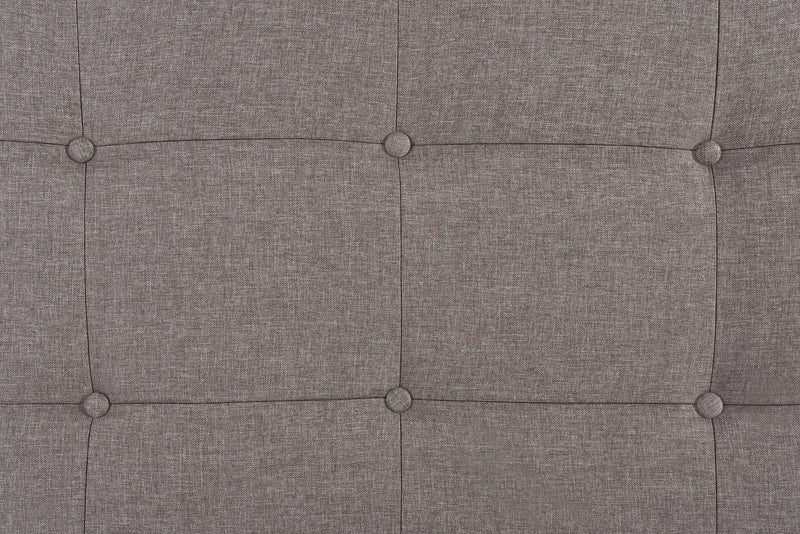 Florence Bed - Light Grey