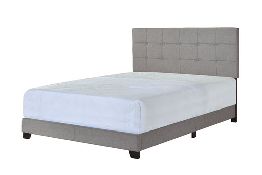 Crownmark Florence Bed - Light Grey