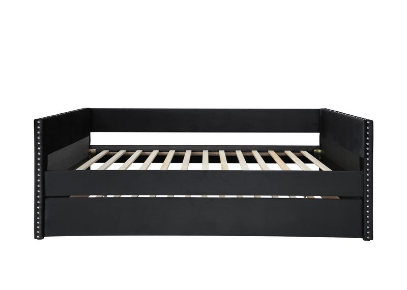 Sadie Daybed - Black Velvet