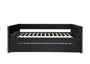 Crownmark Sadie Daybed - Black Velvet