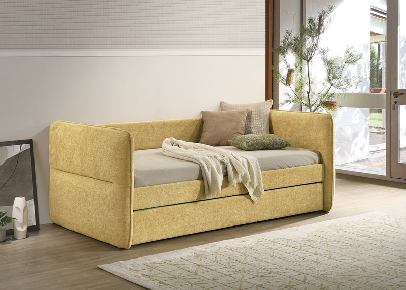 Crownmark Philipa Daybed - Gold Tweed