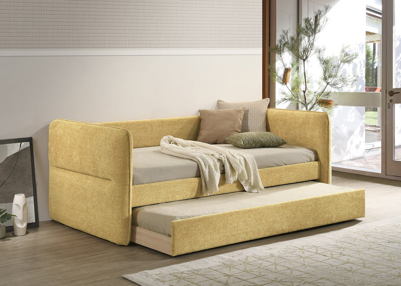 Crownmark Philipa Daybed - Gold Tweed