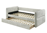 Crownmark Philipa Daybed - Light Grey Tweed