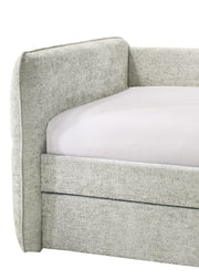Crownmark Philipa Daybed - Light Grey Tweed