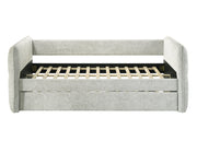 Crownmark Philipa Daybed - Light Grey Tweed
