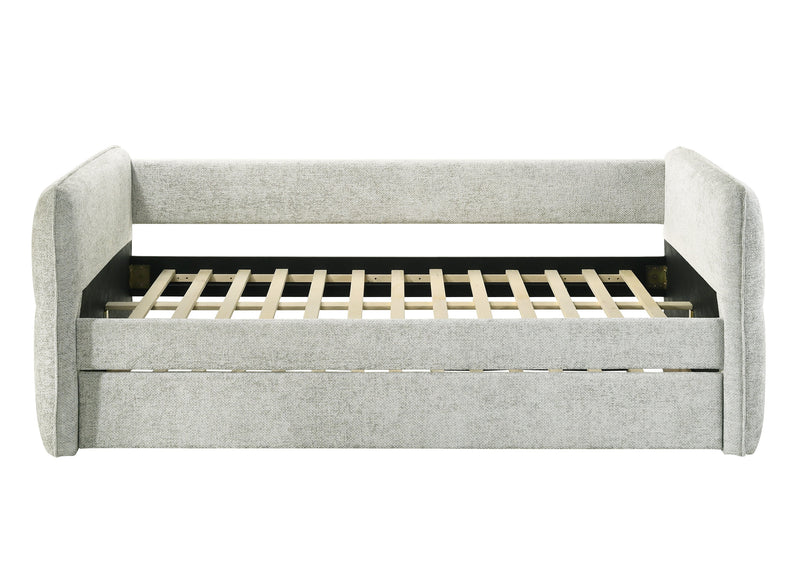 Crownmark Philipa Daybed - Light Grey Tweed
