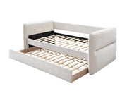 Crownmark Philipa Daybed - Oat Tweed