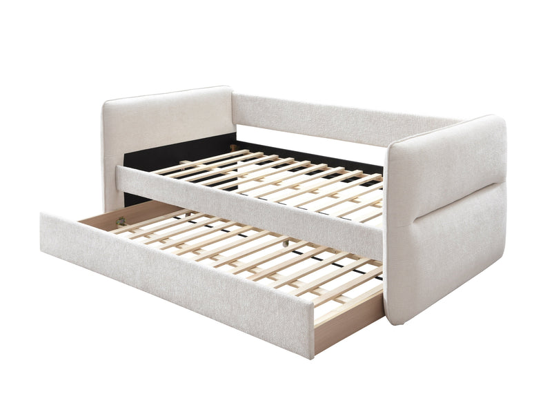 Crownmark Philipa Daybed - Oat Tweed