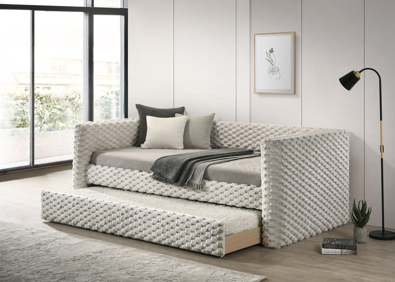 Crownmark Brielle Daybed - White Dove