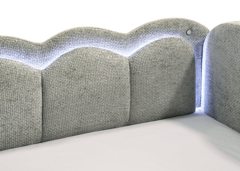 Crownmark Melody Daybed - Light Grey