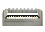 Crownmark Melody Daybed - Light Grey