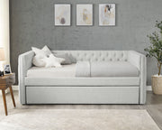 Crownmark Trina Daybed - Dove Grey