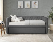 Crownmark Trina Daybed - Gunmetal Grey
