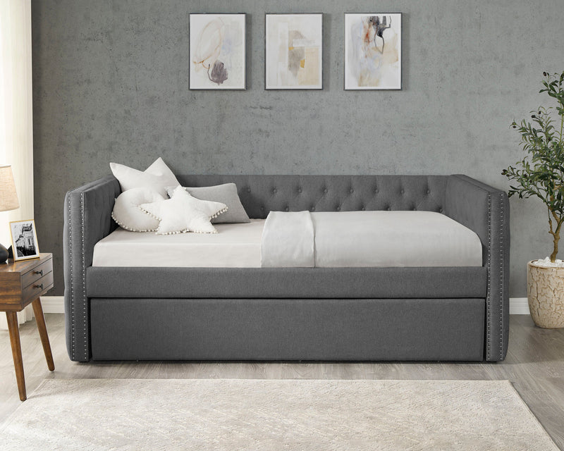 Crownmark Trina Daybed - Gunmetal Grey