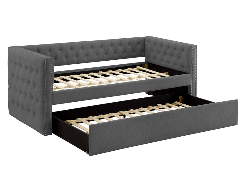 Crownmark Trina Daybed - Gunmetal Grey