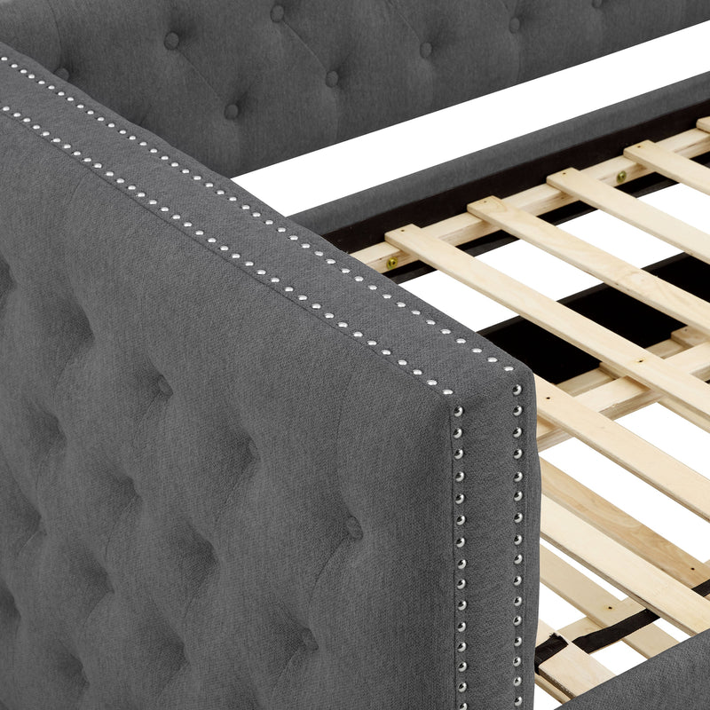 Crownmark Trina Daybed - Gunmetal Grey
