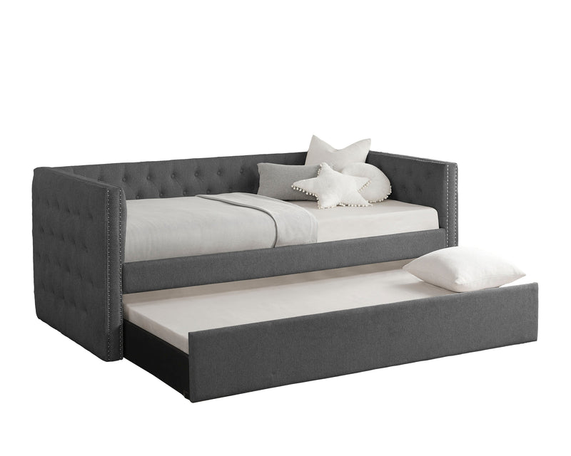 Crownmark Trina Daybed - Gunmetal Grey