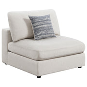 Serene 6-piece Upholstered Modular Sectional Sofa Beige - detail 6