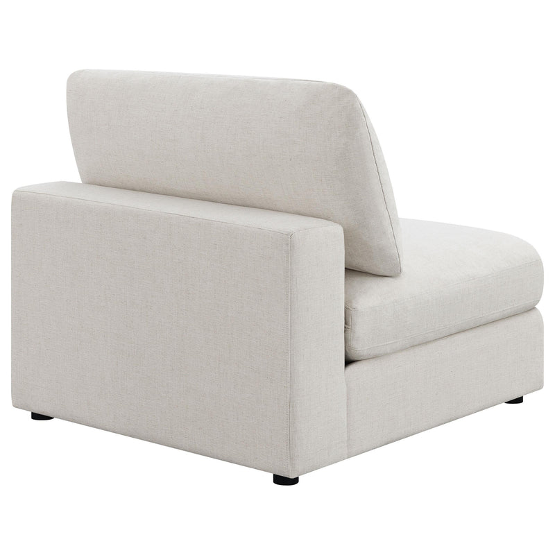Serene Upholstered Armless Chair