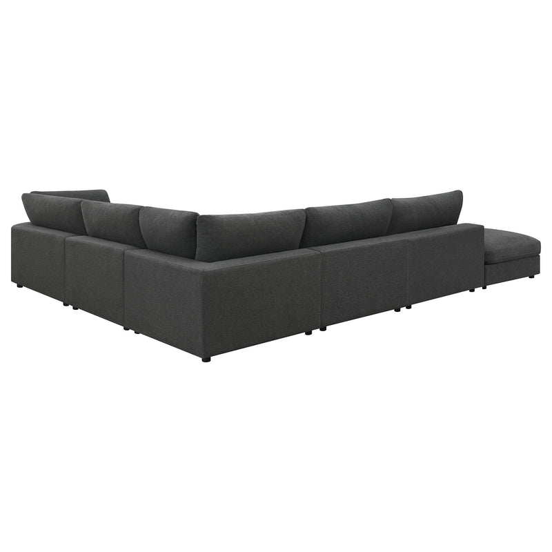 Serene 6-piece Upholstered Modular Sectional Sofa