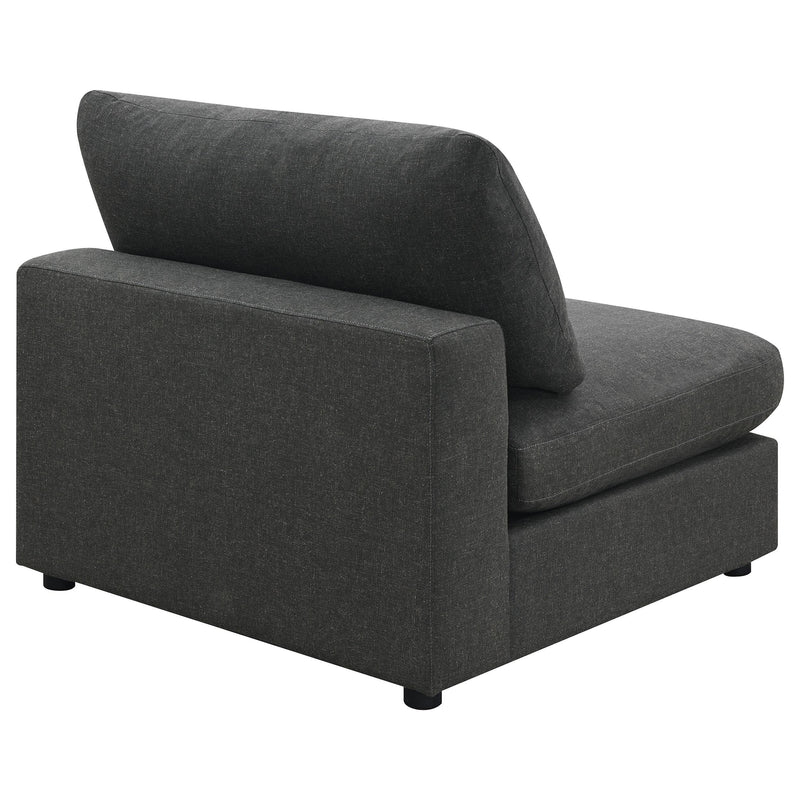 Serene Upholstered Armless Chair