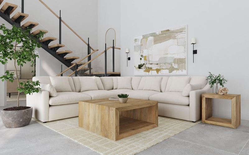 Hobson 5-piece Upholstered Modular Sectional Sofa