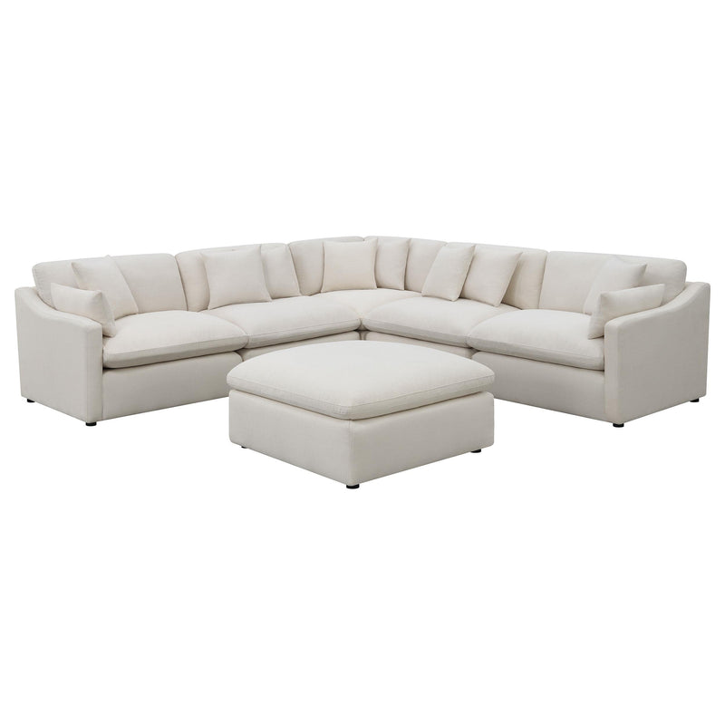 Hobson 6-piece Upholstered Modular Sectional Sofa