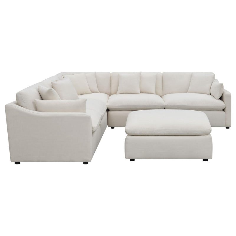 Hobson 6-piece Upholstered Modular Sectional Sofa