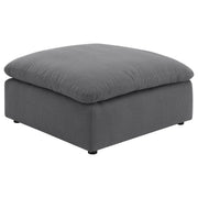 Hobson 6-piece Upholstered Modular Sectional Sofa Charcoal - detail 5