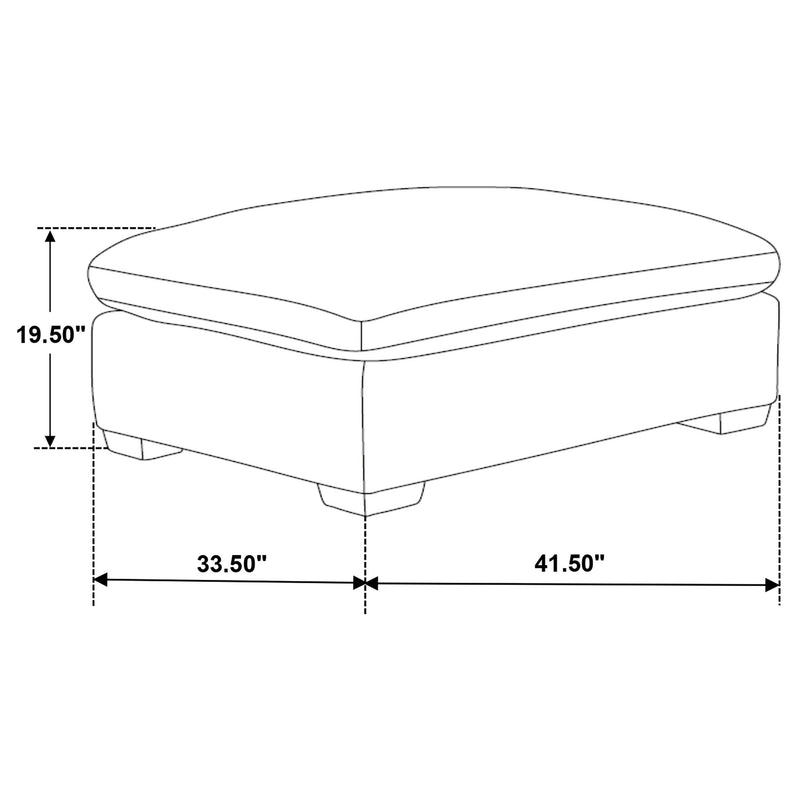 Lakeview 5-piece Upholstered Modular Sectional Sofa