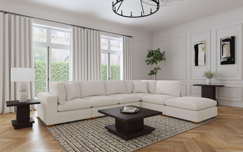 Lakeview 6-piece Upholstered Modular Sectional Sofa