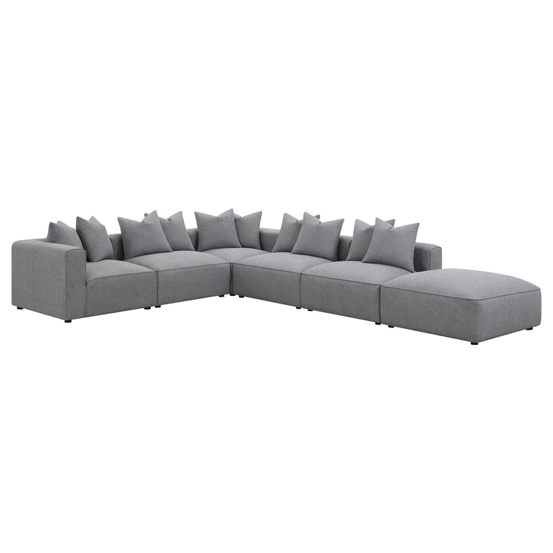 Jennifer 6-piece Upholstered Modular Sectional