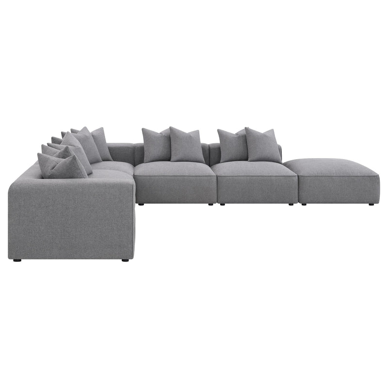 Jennifer 6-piece Upholstered Modular Sectional
