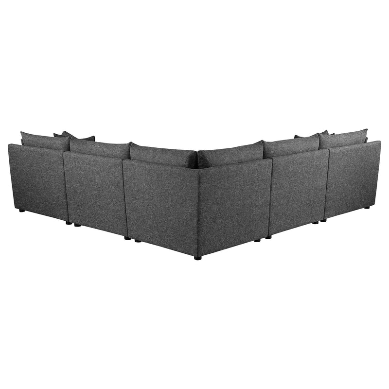 Sasha 5-piece Upholstered Modular Sectional