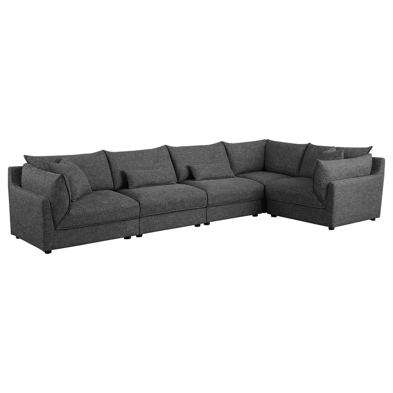 Sasha 5-piece Upholstered Modular Sectional