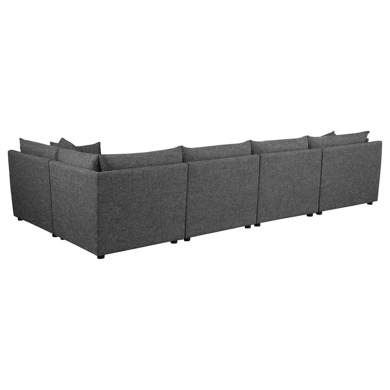 Sasha 5-piece Upholstered Modular Sectional