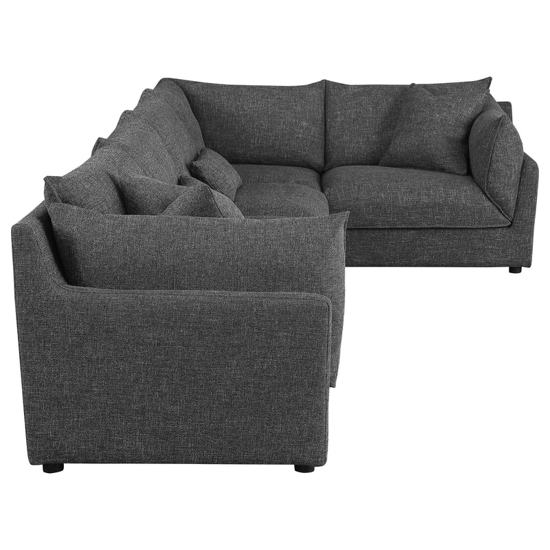 Sasha 5-piece Upholstered Modular Sectional