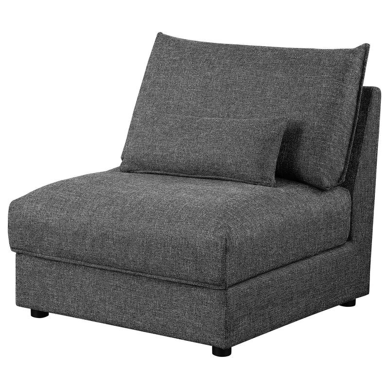 Sasha Upholstered Armless Chair
