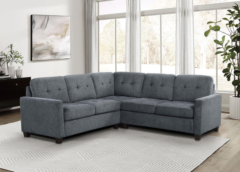 Georgina 3-piece Upholstered Sectional Sofa