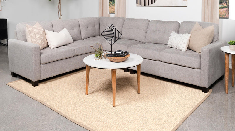 Georgina 4-piece Upholstered Modular Sectional Sofa