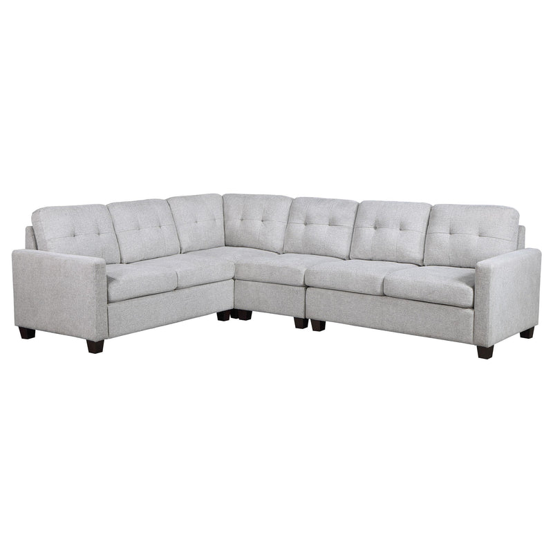 Georgina 4-piece Upholstered Modular Sectional Sofa