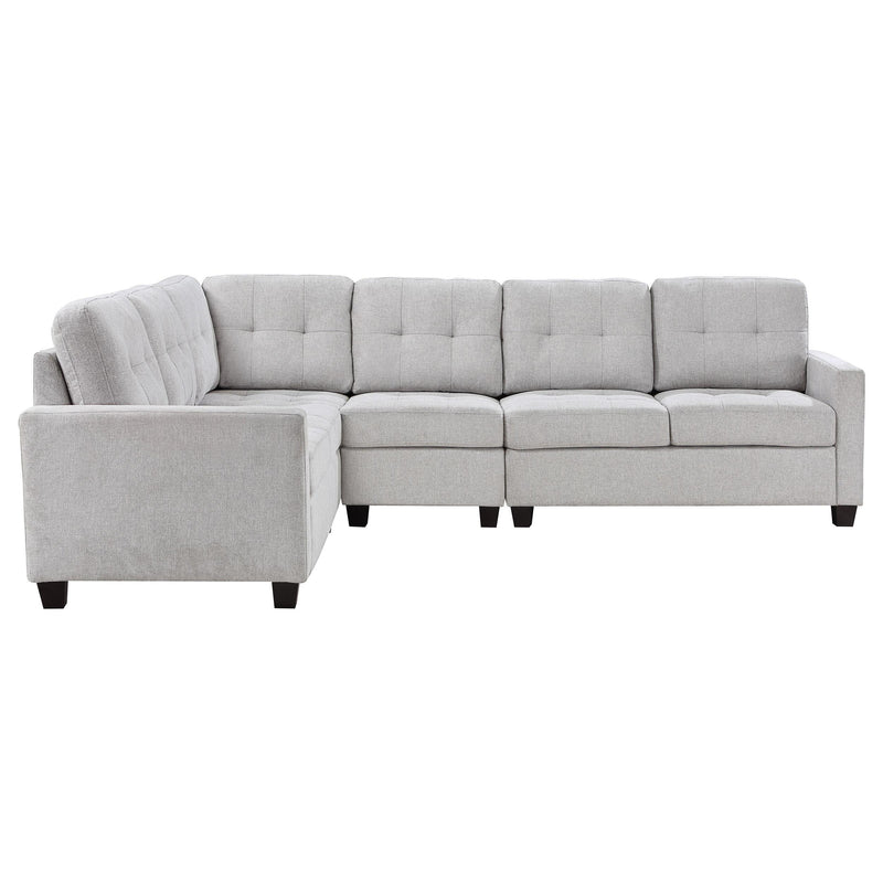 Georgina 4-piece Upholstered Modular Sectional Sofa