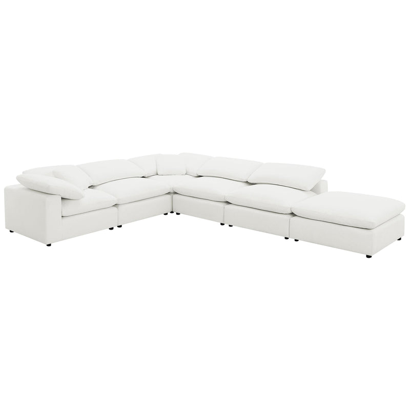 Raleigh Boucle Upholstered Armless Chair