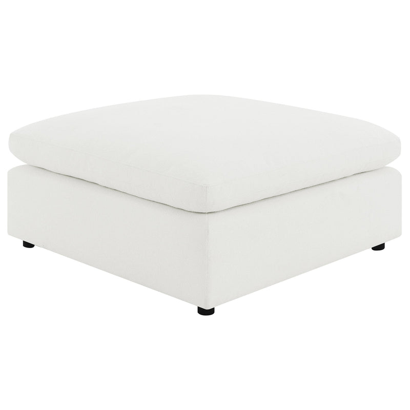 Raleigh Boucle Upholstered Ottoman