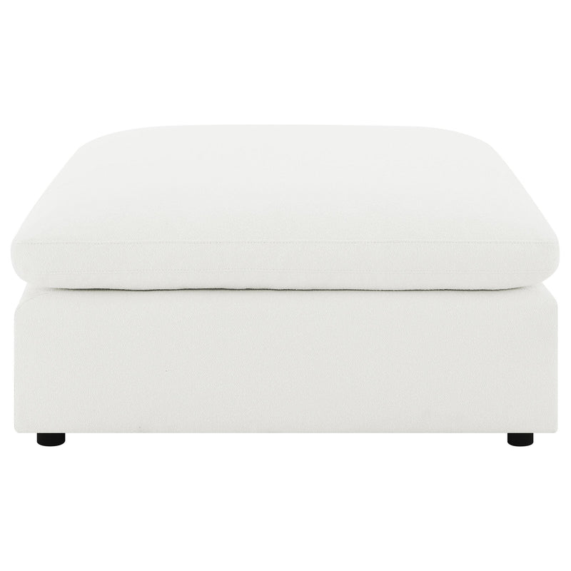 Raleigh Boucle Upholstered Ottoman