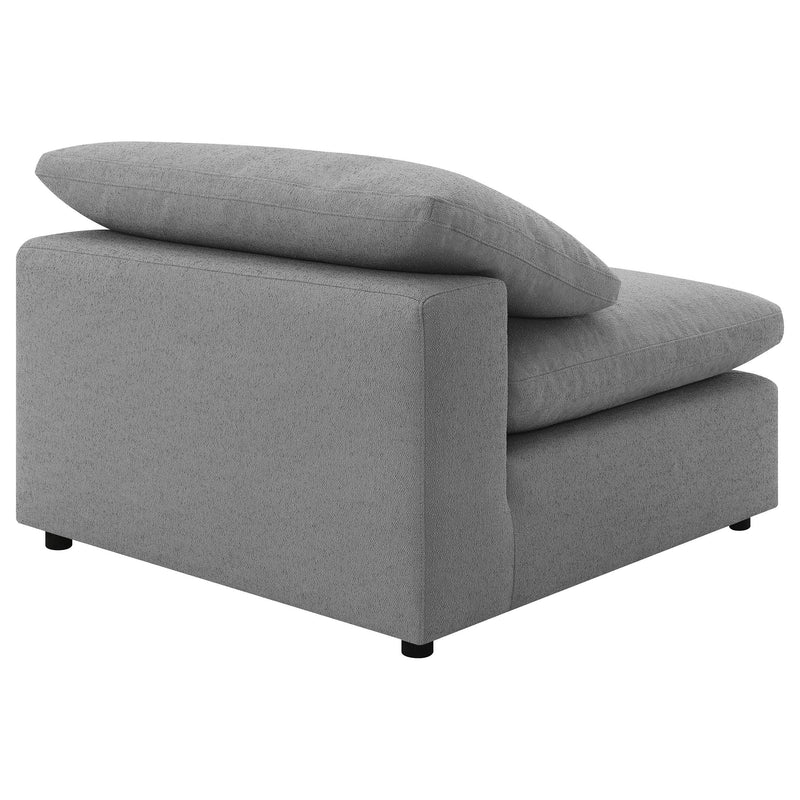Raleigh Boucle Upholstered Armless Chair